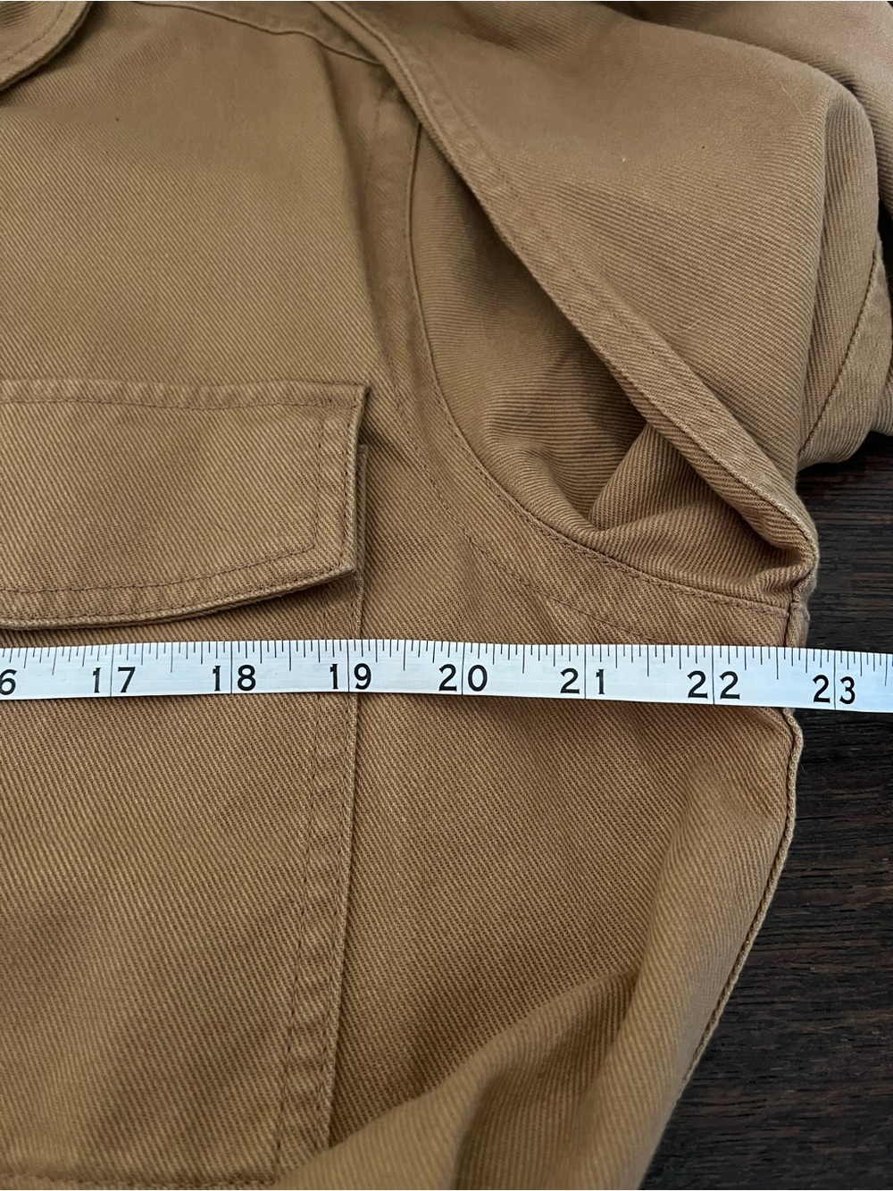 Free Assembly Womens Long Sleeve Belted Utility Mini Dress Tan Size Large - Picture 15 of 15